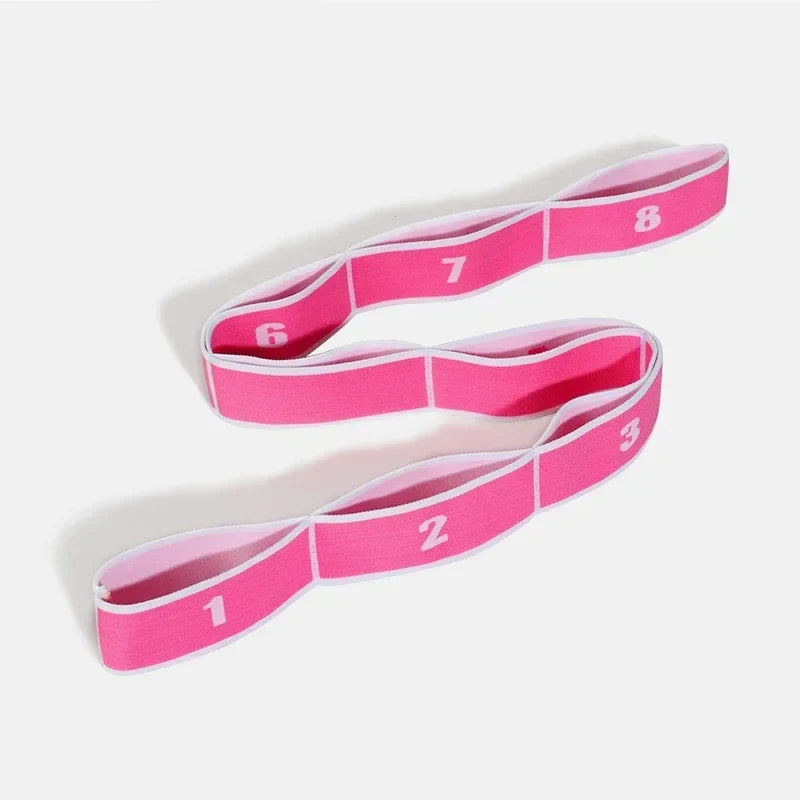 Yoga Pull Strap Elastic Resistance Band Pilates