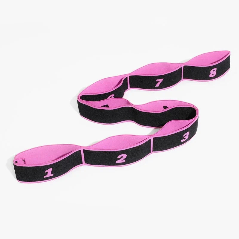 Yoga Pull Strap Elastic Resistance Band Pilates