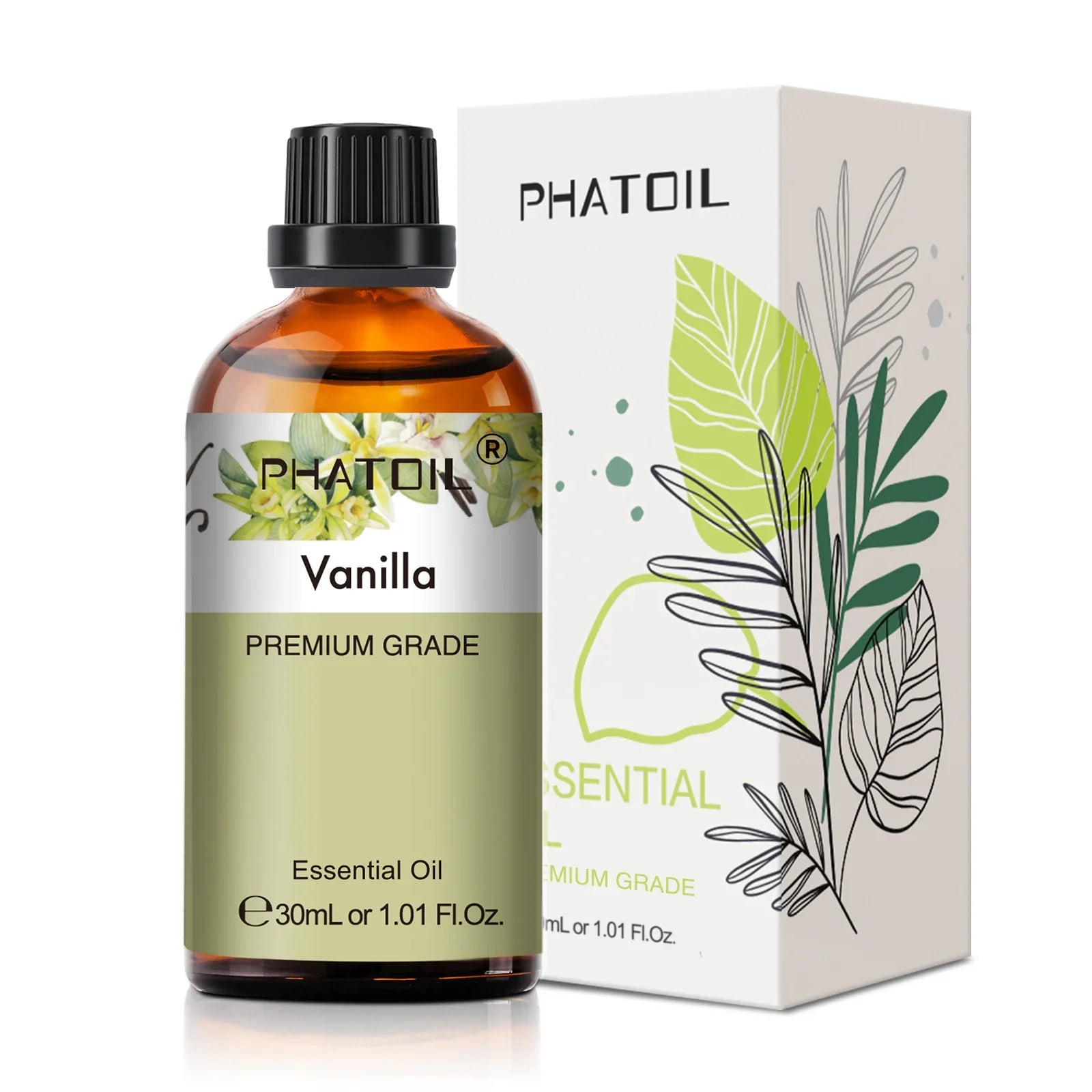 Essential Oils Lavender Peppermint Vanilla Aromatherapy