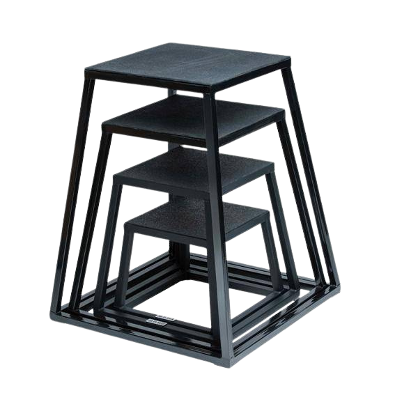 Steel Plyo Boxes Heavy Duty Stackable Jump Platforms