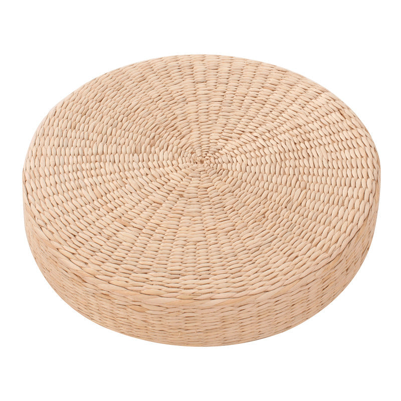 Straw Floor Cushion Coffee Table Meditation