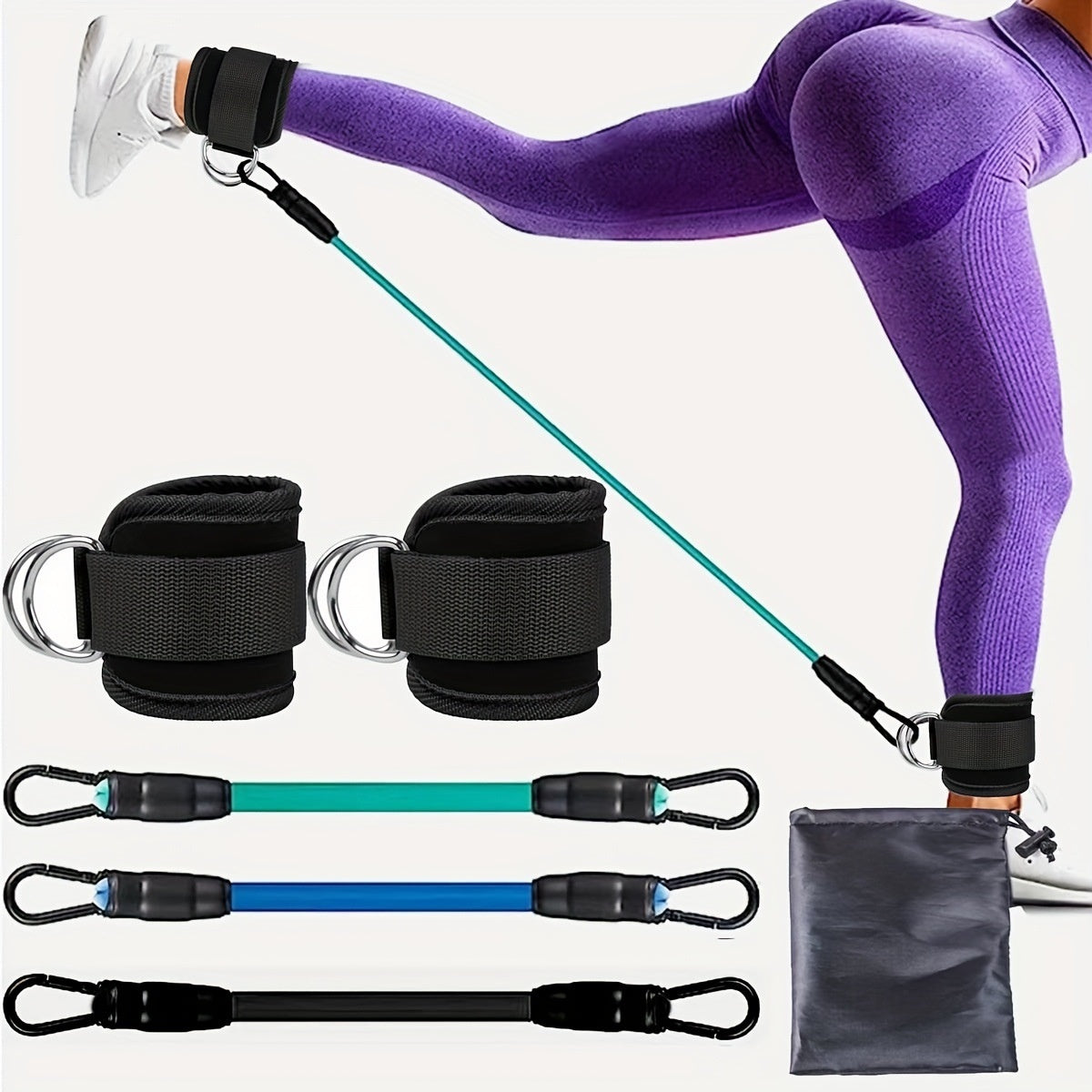 Ankle Strap Resistance Bands Hip Leg Training