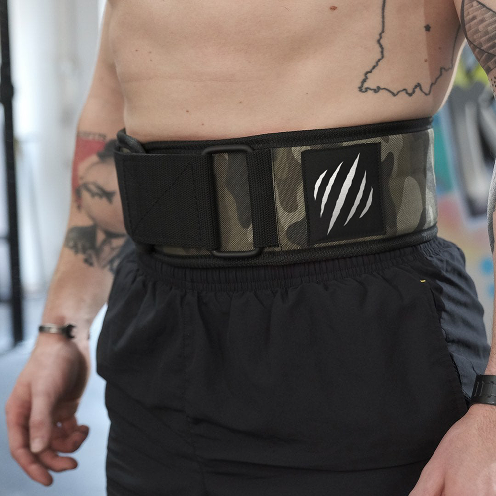 Premium Leather Weightlifting Belt