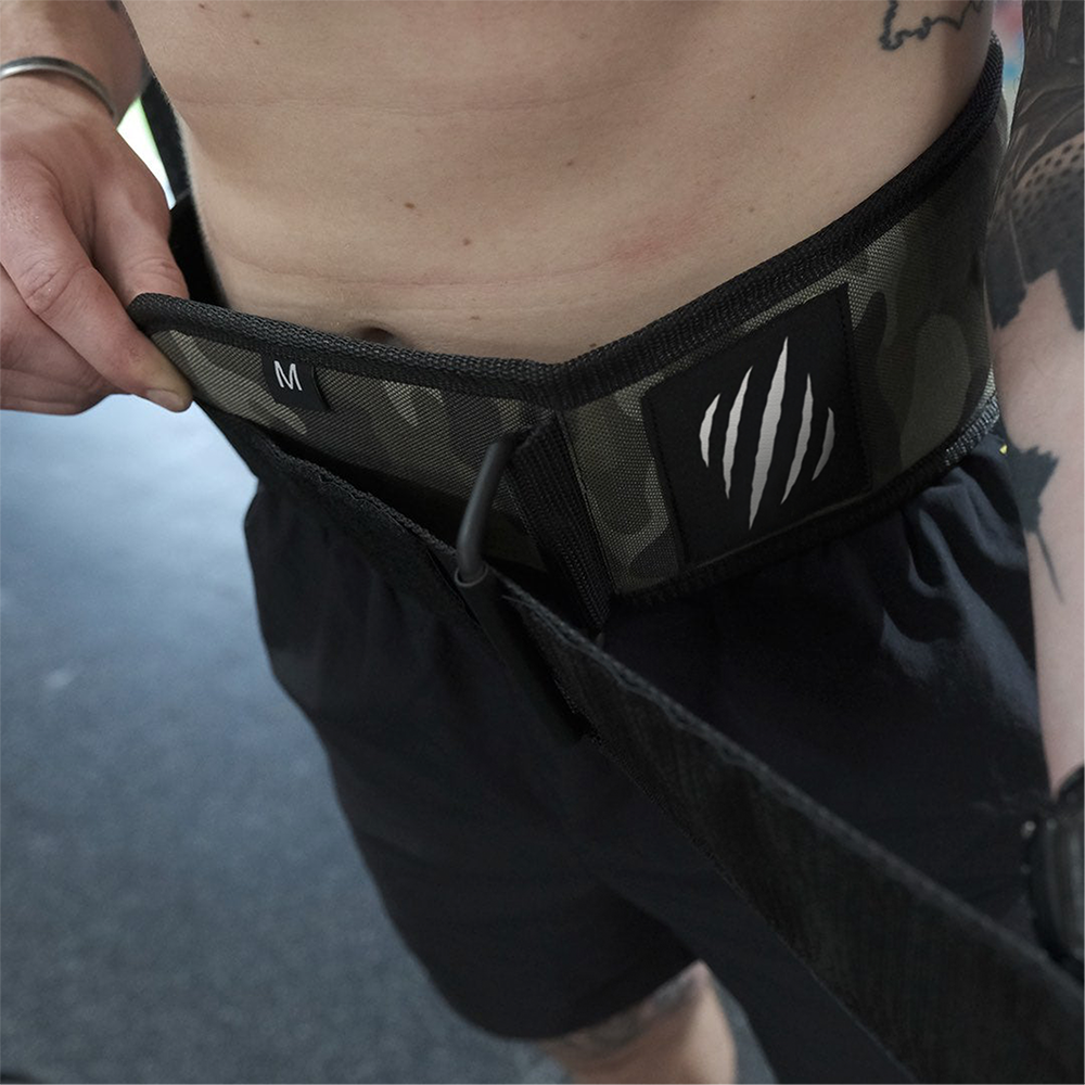 Premium Leather Weightlifting Belt