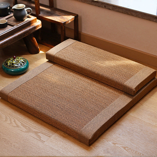 Natural Bamboo Fiber Zafu Round Meditation Cushion
