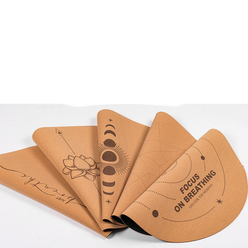 Cork Natural Rubber Eco Friendly Meditation Mat
