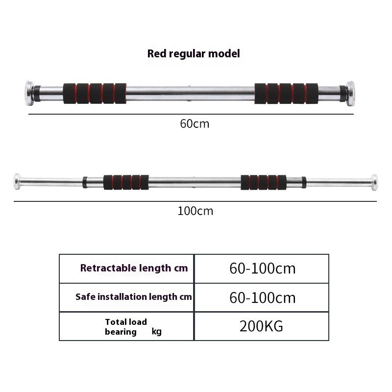 Indoor Punch Free Doorway Pull Up Bar