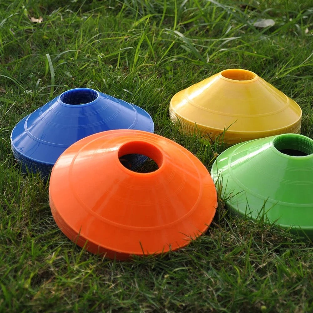 25 Pack Agility Cones With Stand Mesh Bag