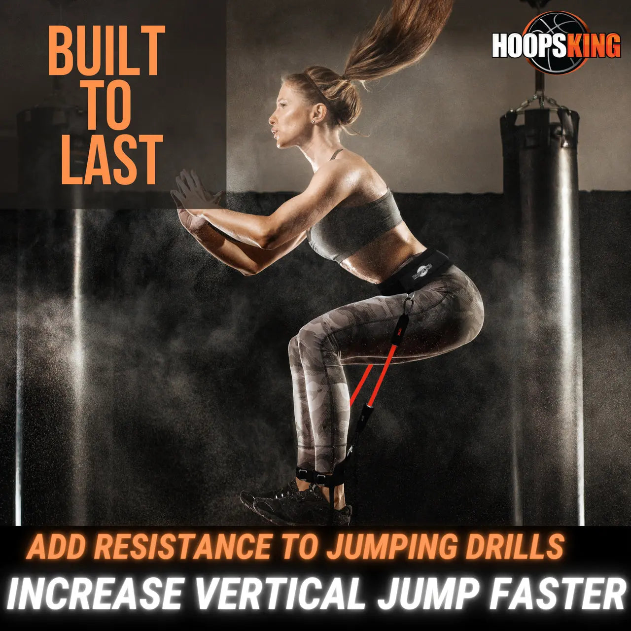 Vertical Jump Trainer Resistance Bands Waist