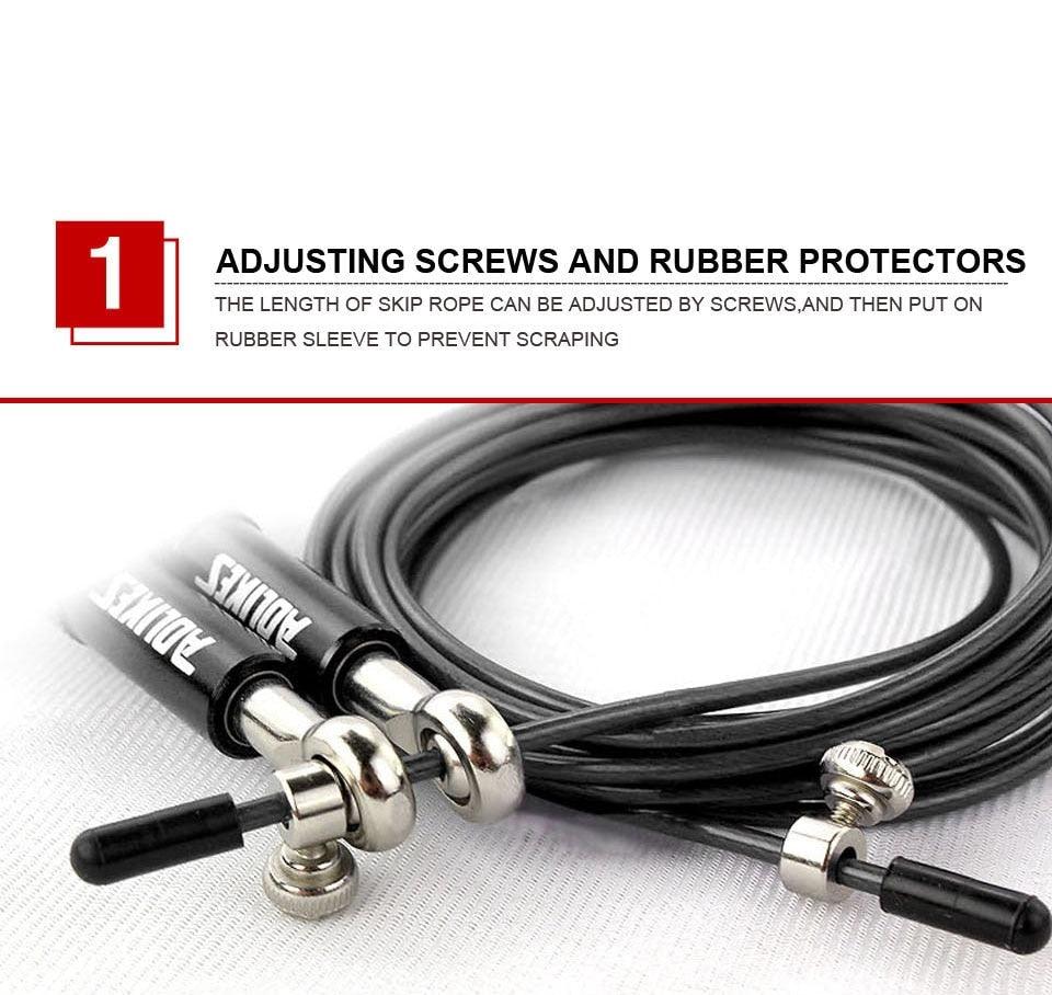 3 In 1 Adjustable Speed Jump Rope Set