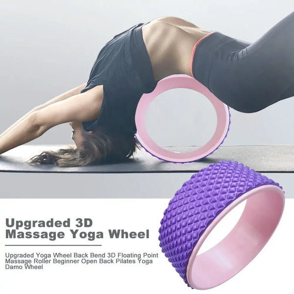 3D Massage Yoga Wheel For Stretching Flexibility