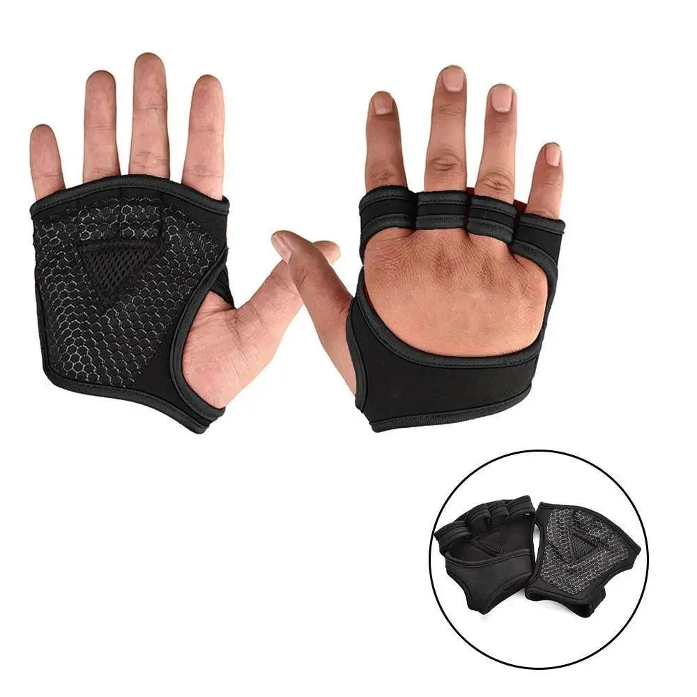 Unisex Weight Lifting Gloves Palm Wrist Protection