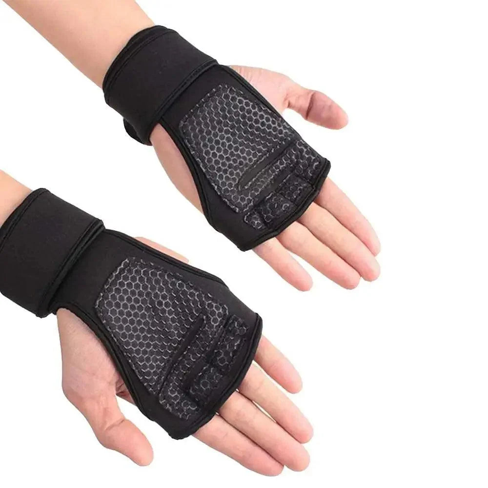 Unisex Weight Lifting Gloves Palm Wrist Protection