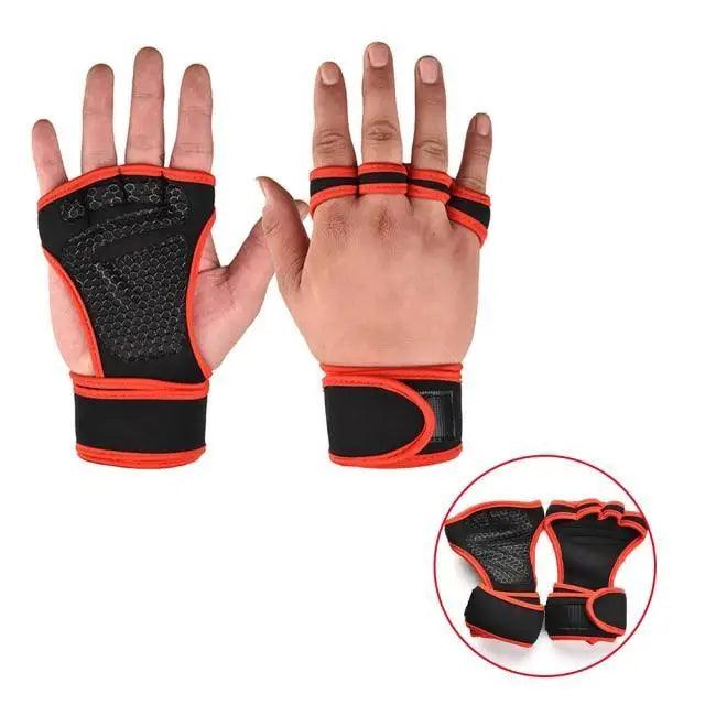 Unisex Weight Lifting Gloves Palm Wrist Protection