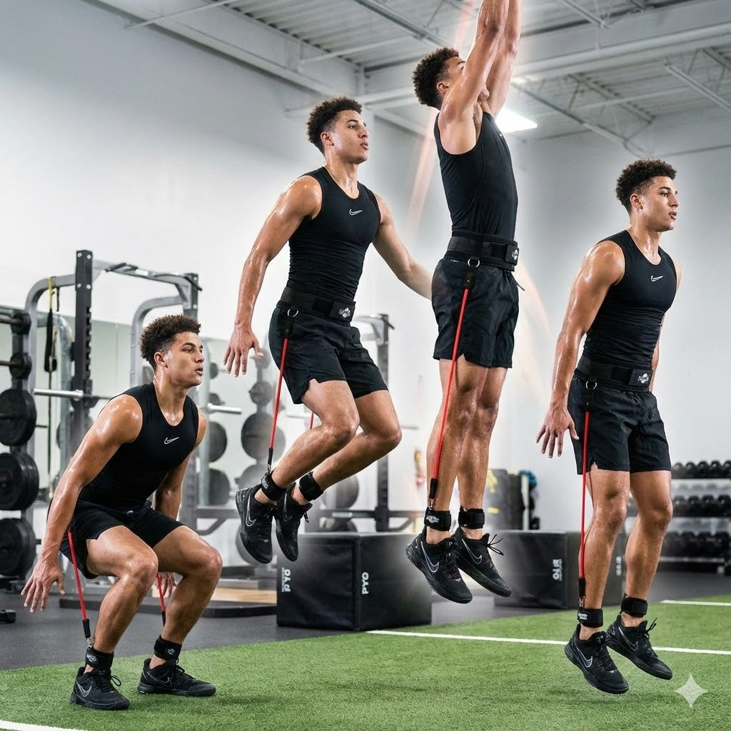 Vertical Jump Trainer Resistance Bands Waist