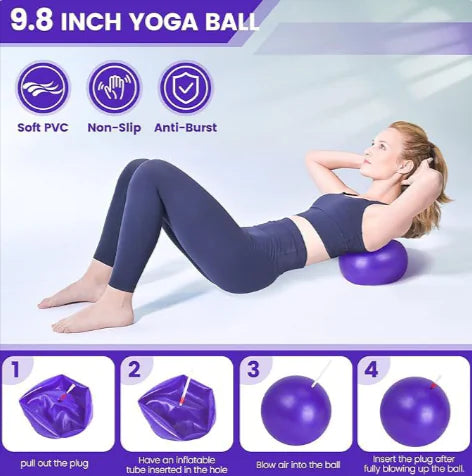 13 Piece Yoga Pilates Fitness Workout Set