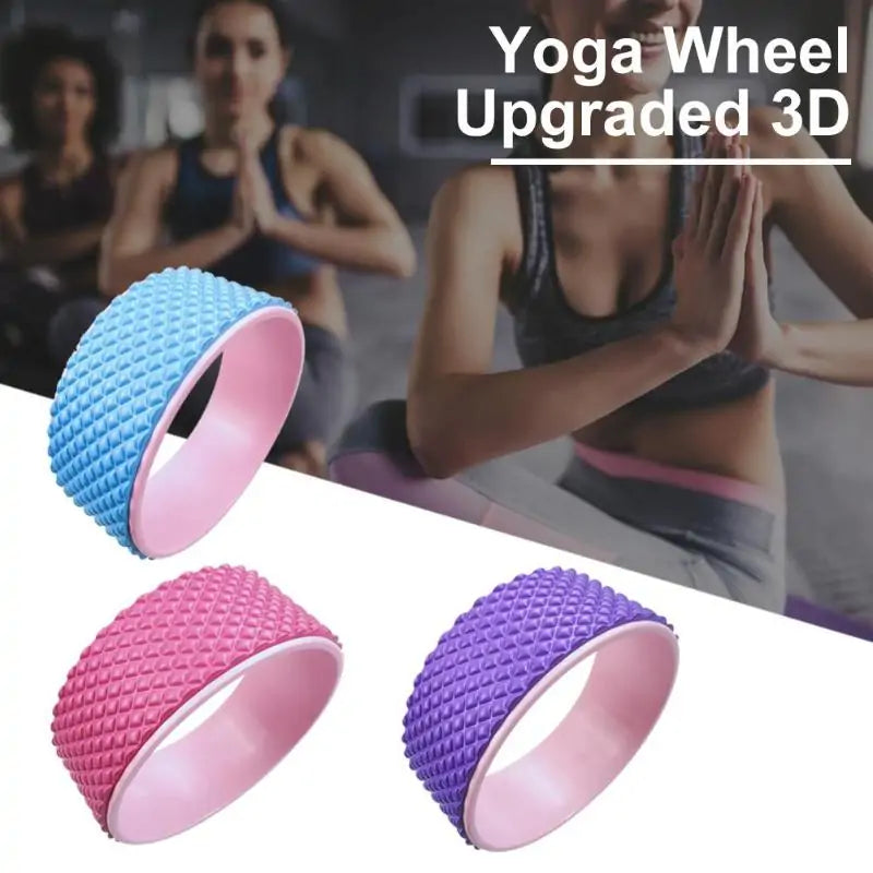 3D Massage Yoga Wheel For Stretching Flexibility
